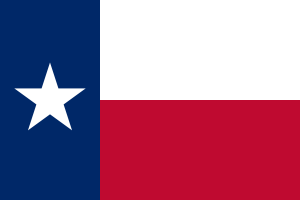 Flag of Texas.